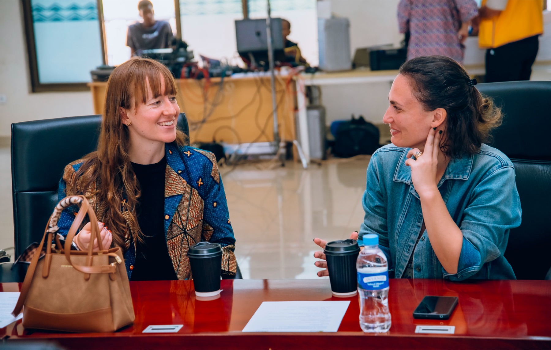 International partners in conversation at the forum